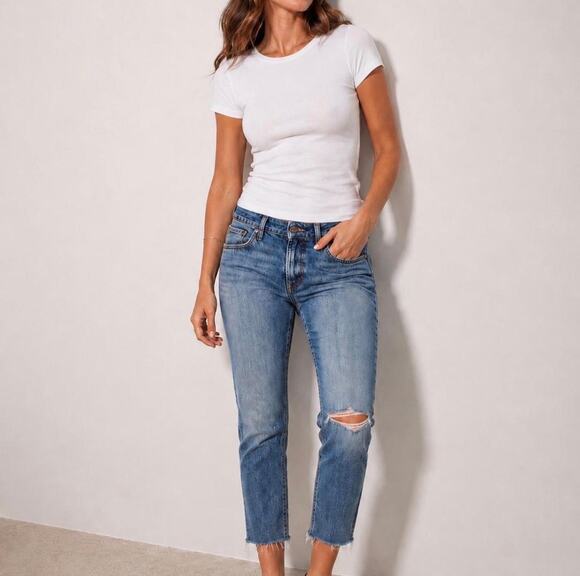 rag & bone Denim - Rag & Bone Women's Low-Rise Slim Boyfriend Jeans Size 26